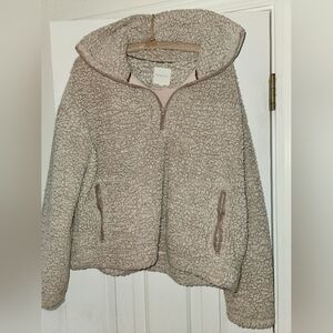 Cozy Sherpa Zip-Up Jacket